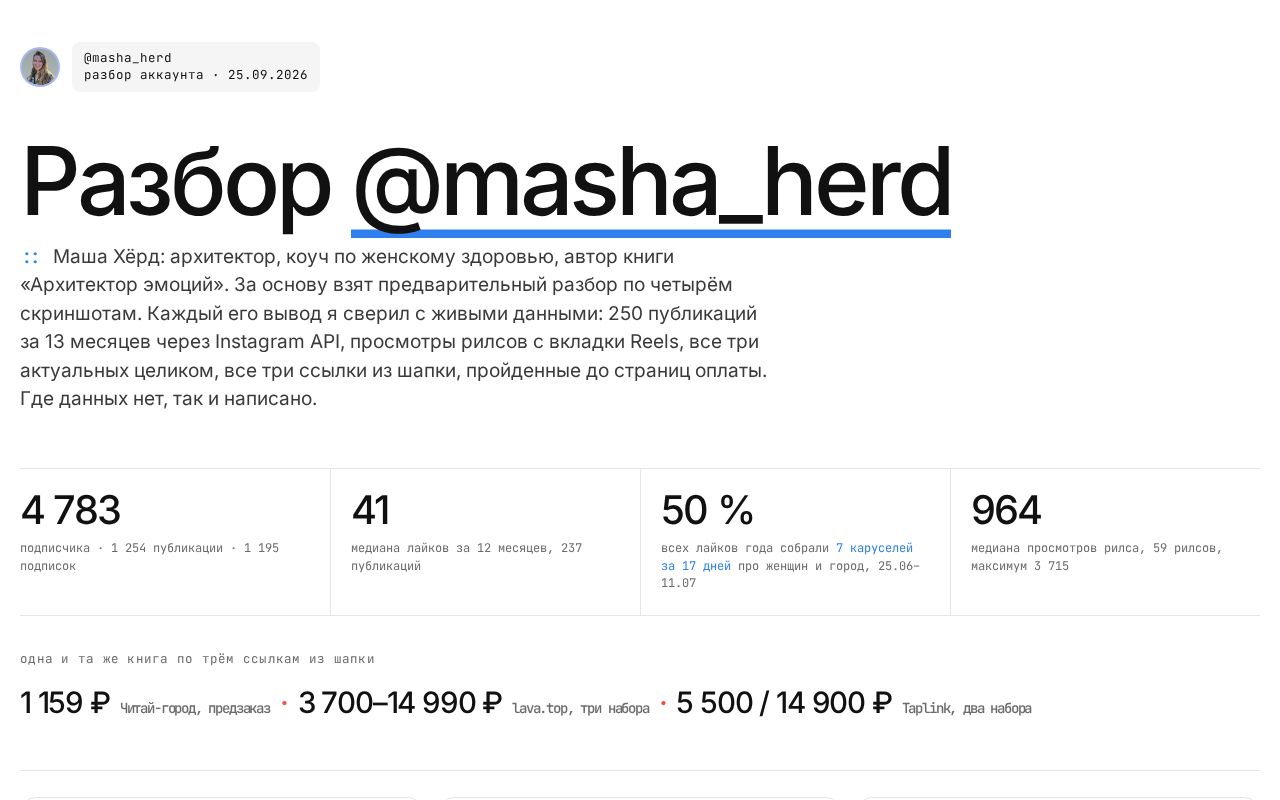 Preview of Masha Herd Razbor