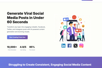 Preview of Content marketing automation tool