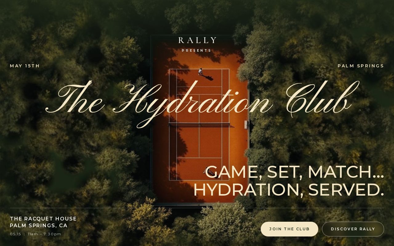 Preview of The Hydration Club Project