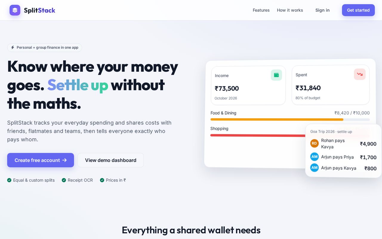 Preview of SplitStack