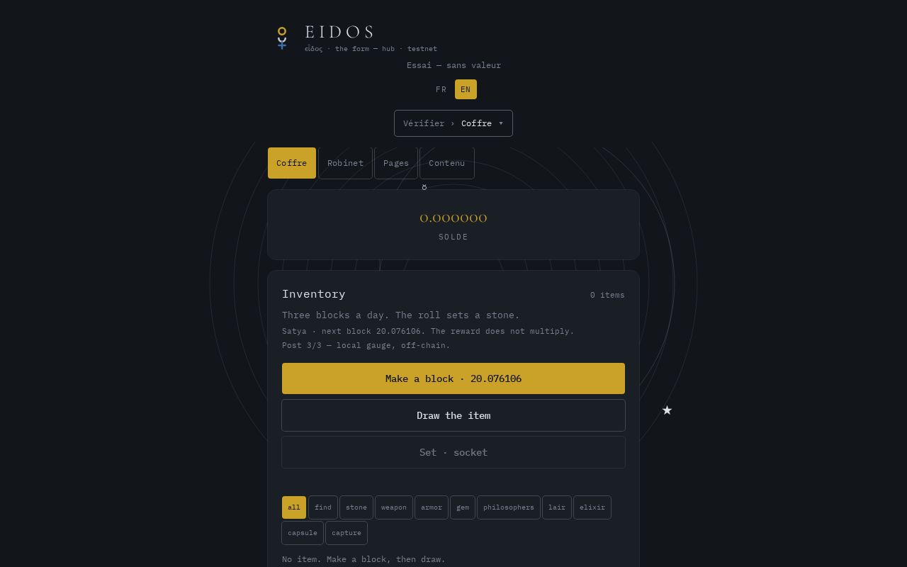 Preview of Eidos