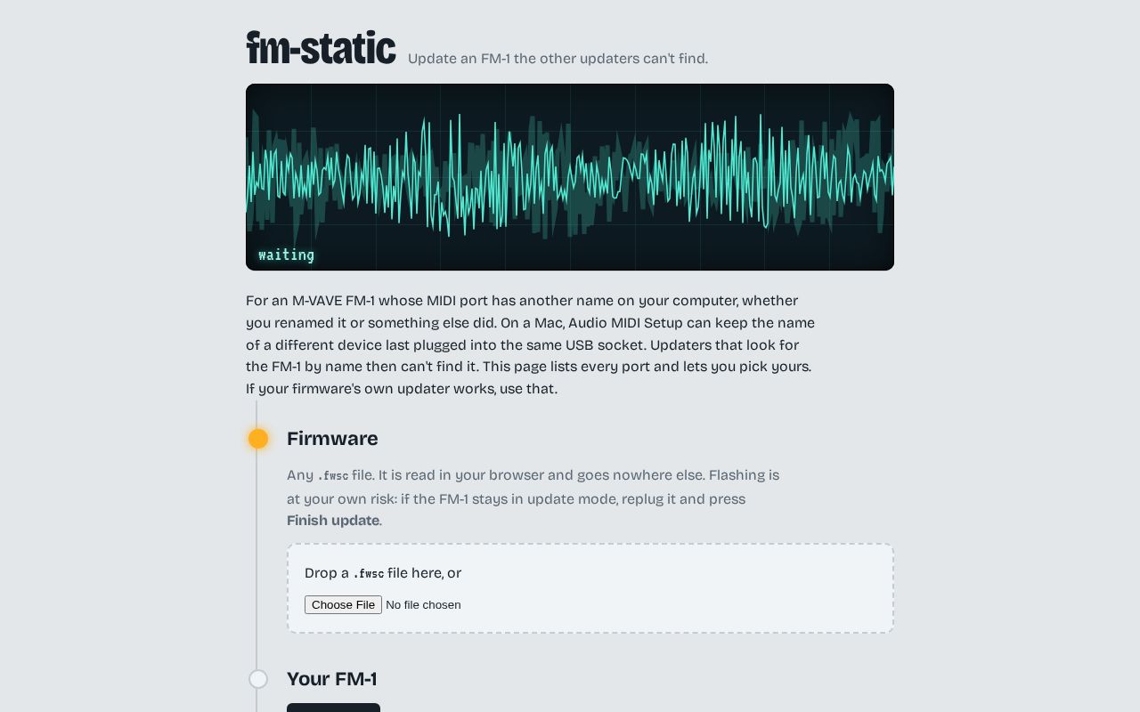 Preview of Fm Static