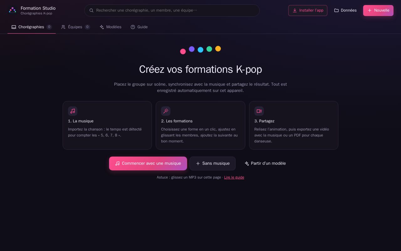 Preview of Formation Studio