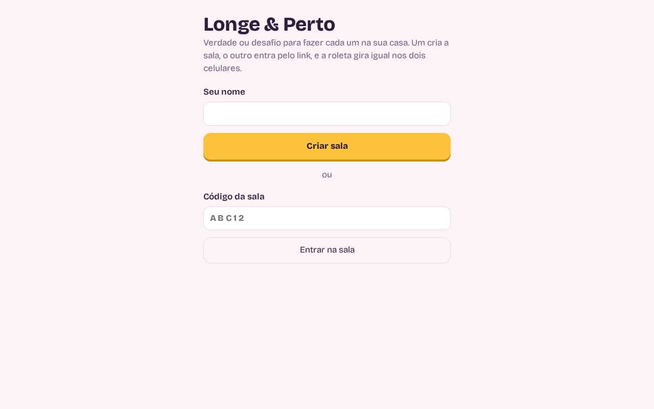 Preview of Longe & Perto