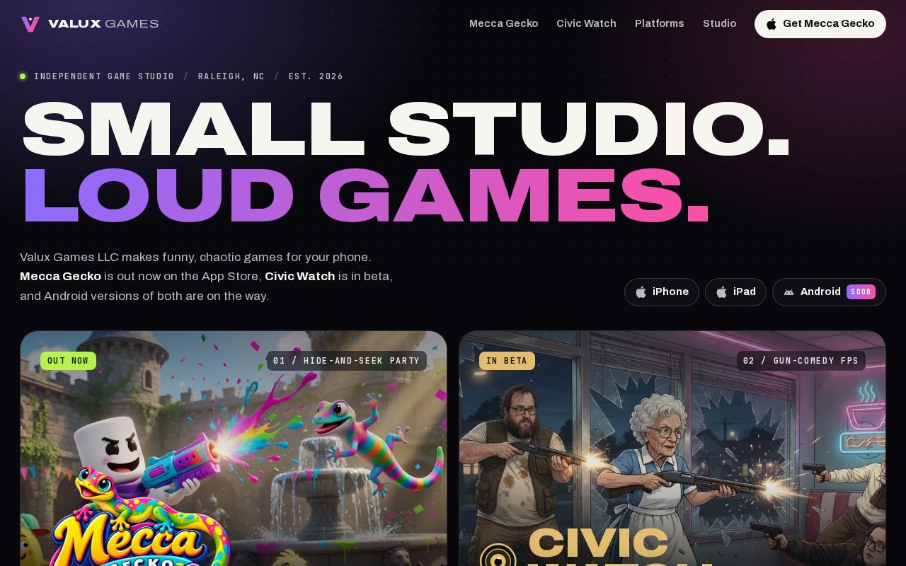 Preview of ValuxGames