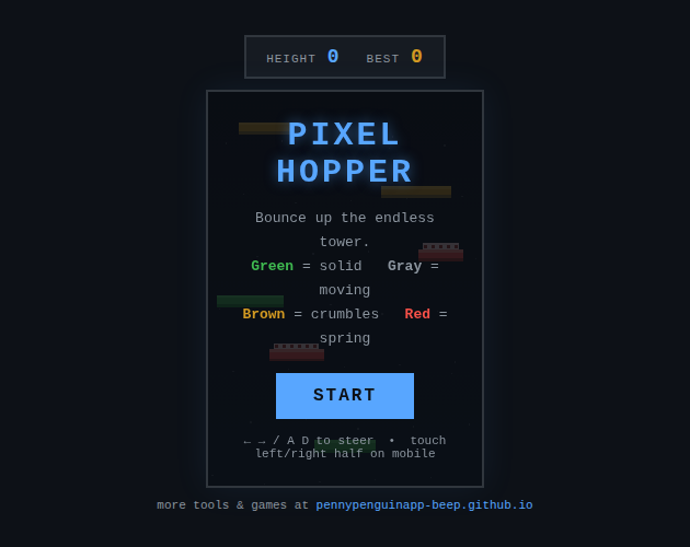 Preview of Pixel Hopper