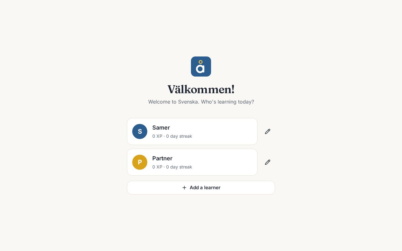 Preview of Svenska