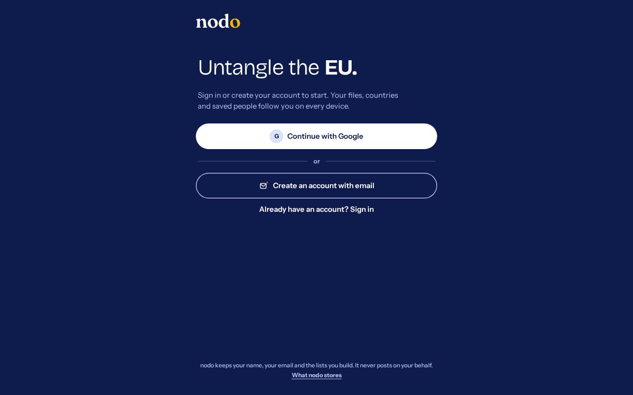 Preview of Nodo Data