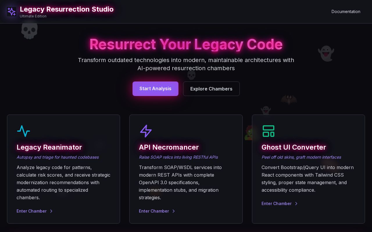 Preview of Legacy Ressurection Studio