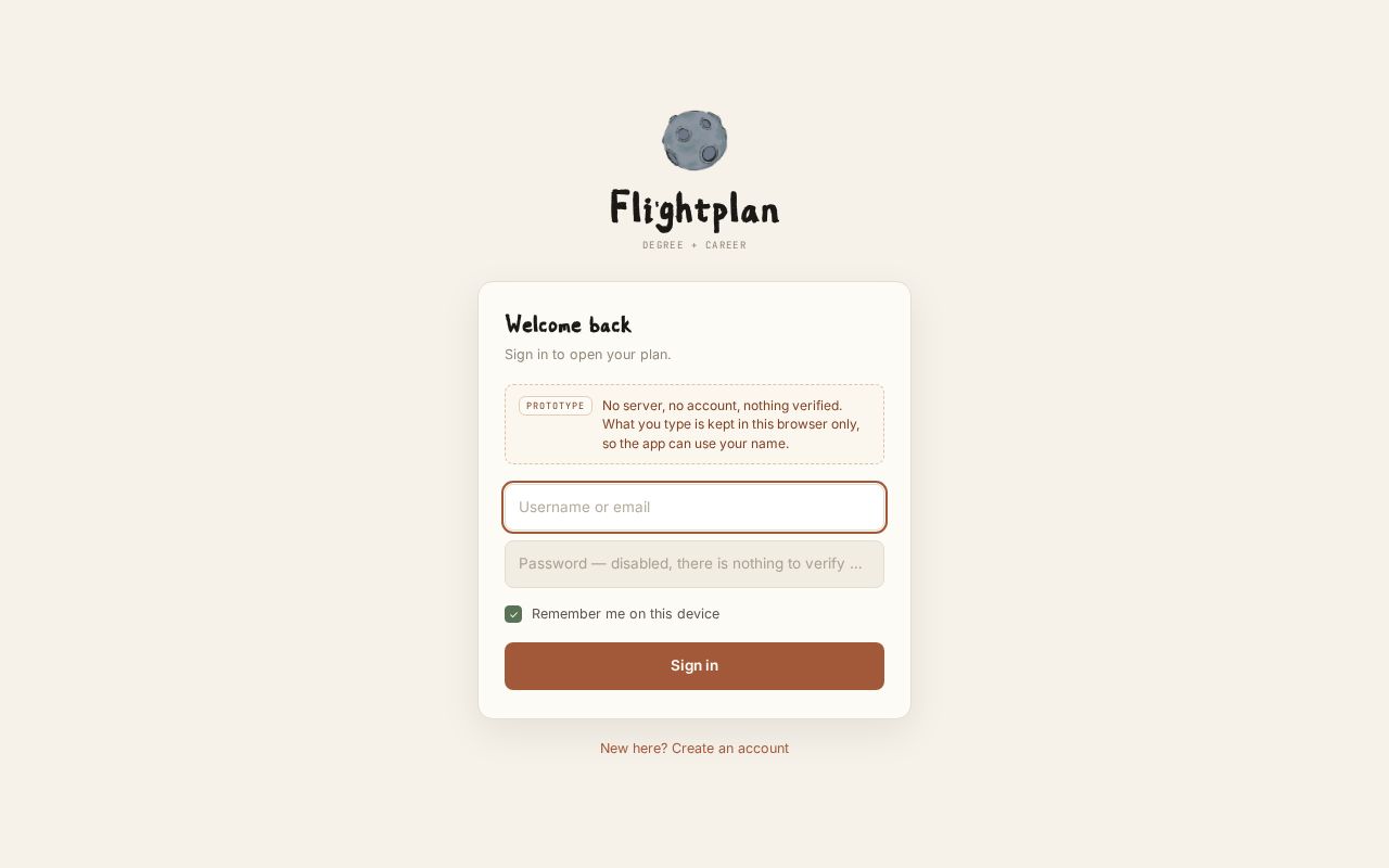 Preview of Flightplan
