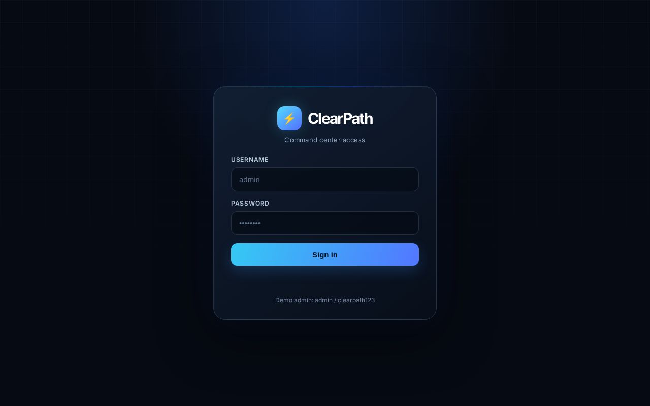 Preview of Clearpath Server