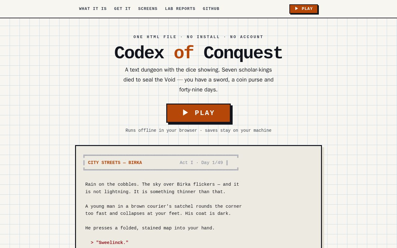 Preview of Codexofconquest