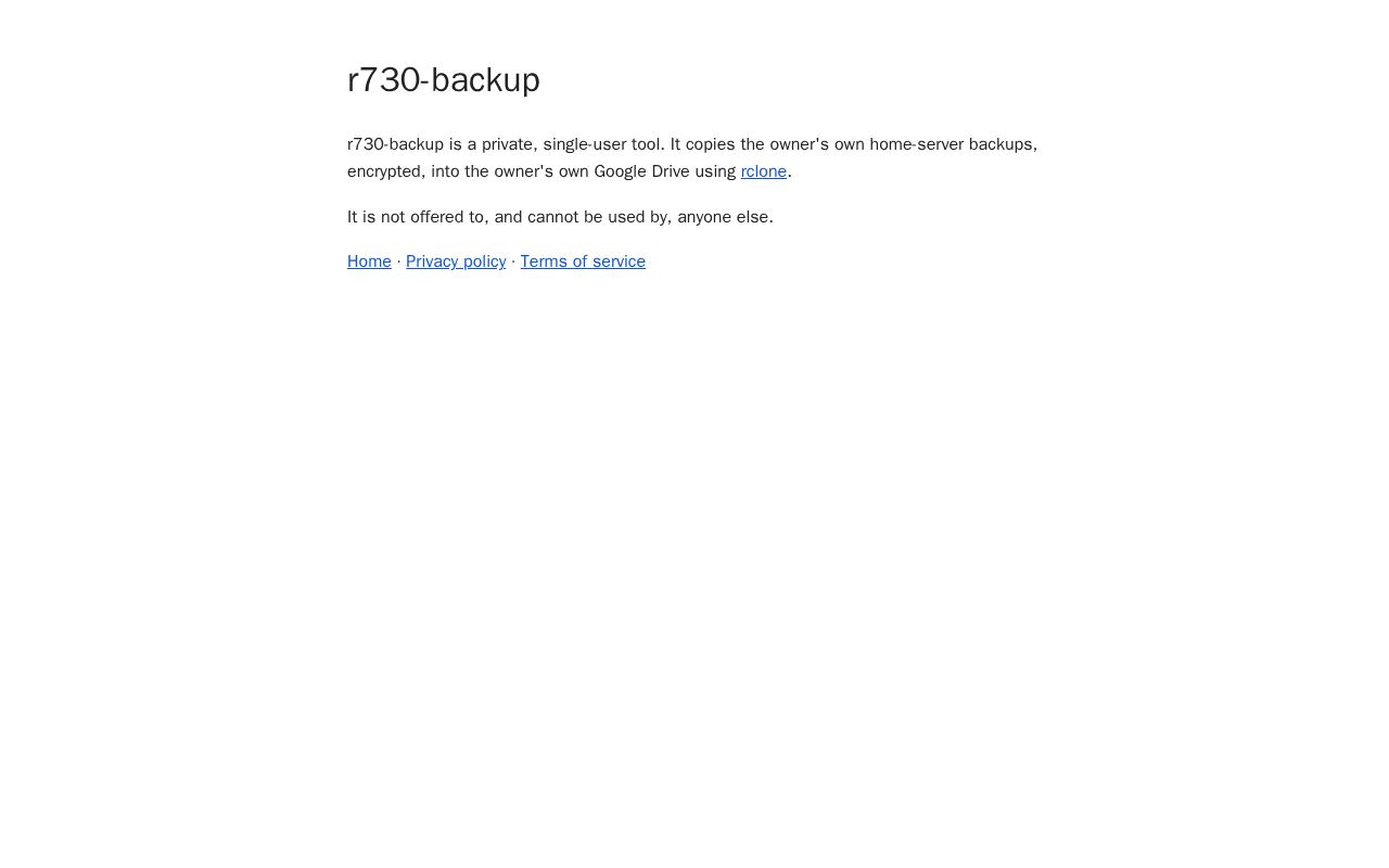 Preview of r730-backup