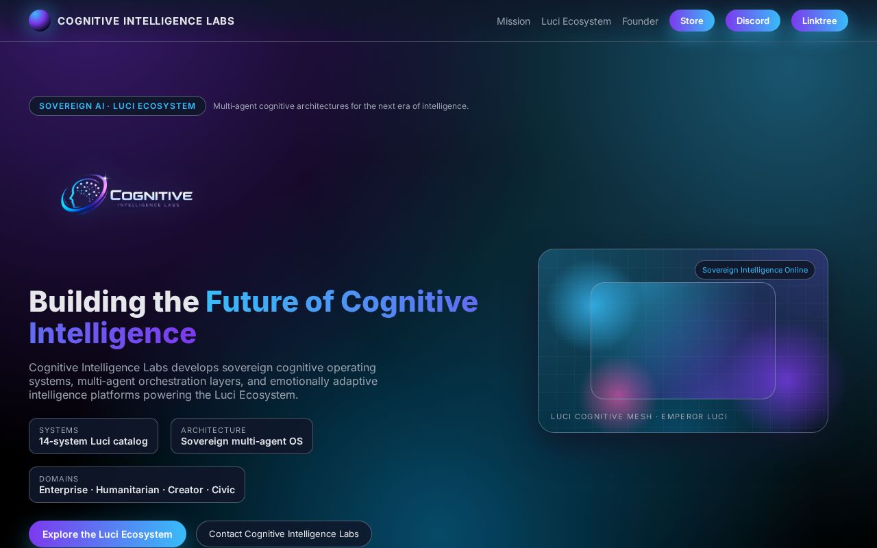 Preview of Cognitive Intelligence Labs