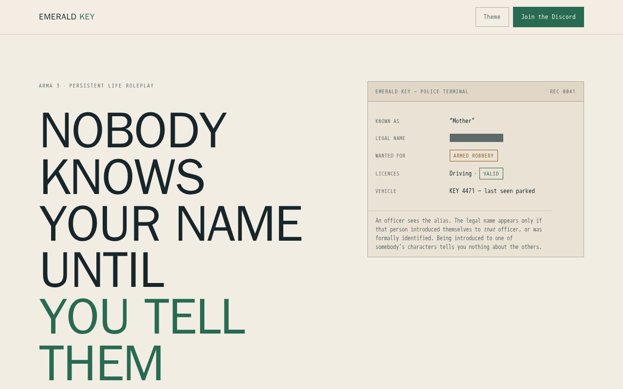 Preview of Emerald Key