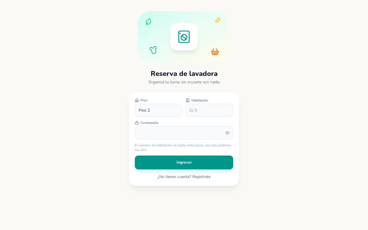 Preview of Lavadora Reservas