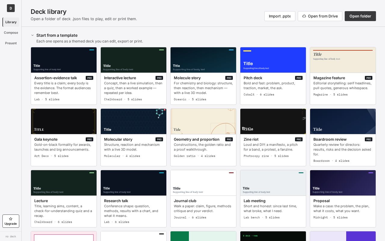 Preview of Decklume