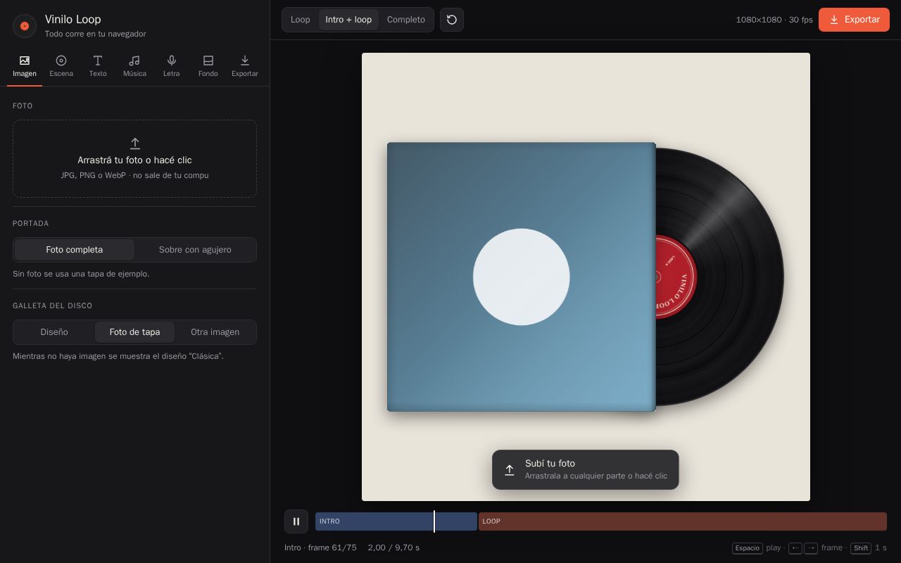 Preview of Vinyl Loop