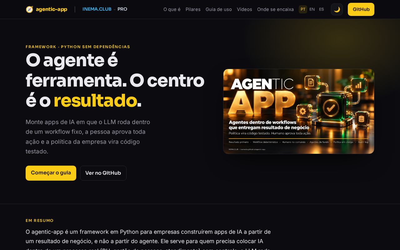 Preview of Agentic App