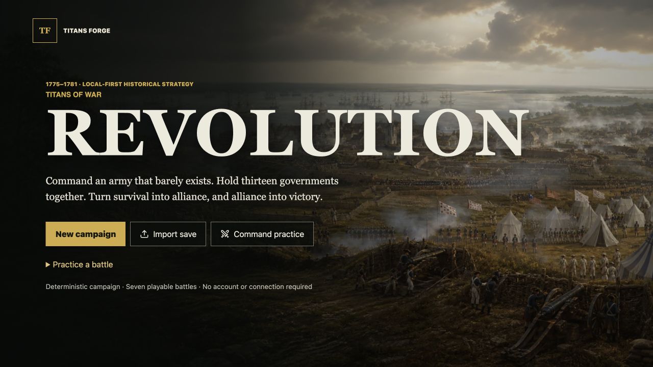 Preview of Titans of War: Revolution