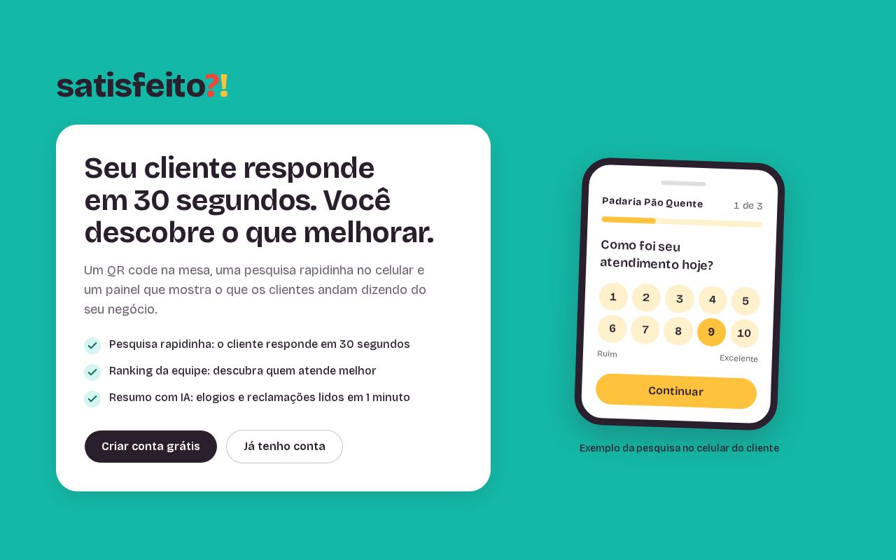 Preview of Satisfeito