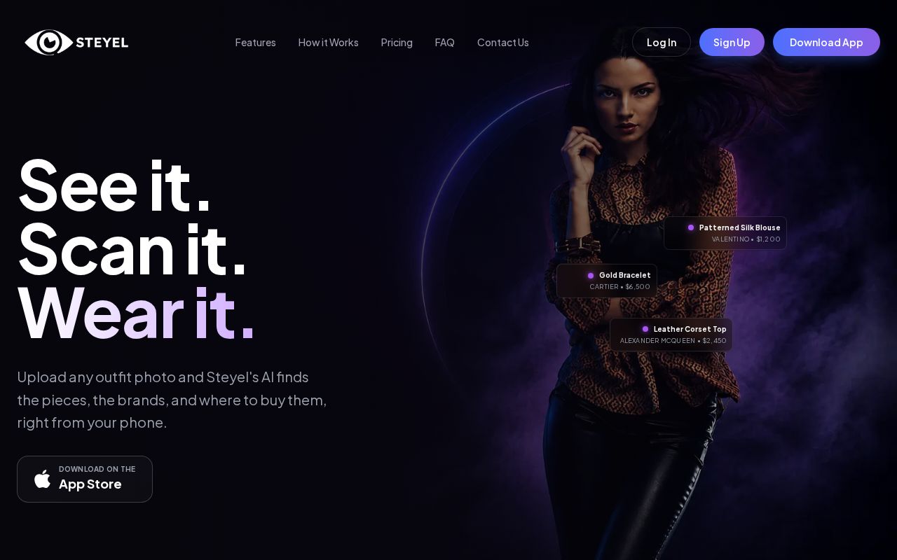 Preview of steyel web app