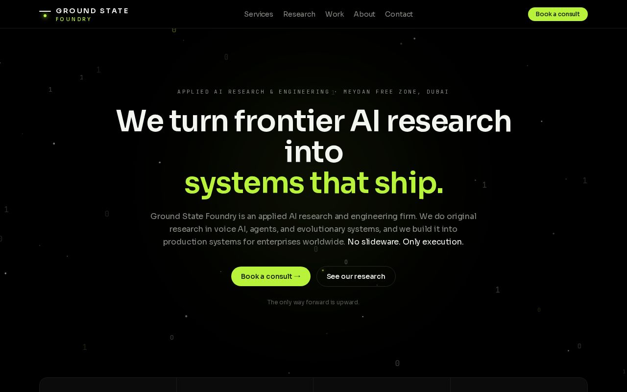 Preview of Groundstatefoundry Consult