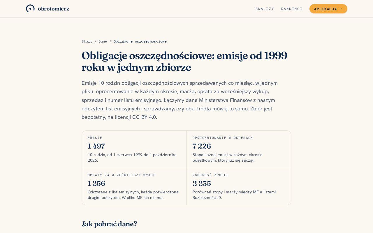 Preview of Obligacje Skarbowe