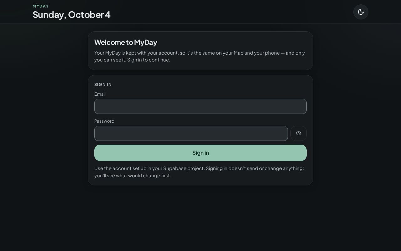 Preview of MyDay