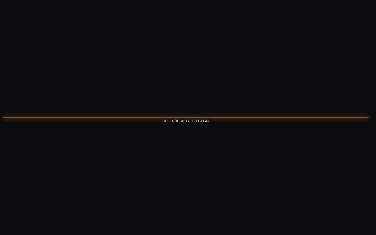 Preview of Personal website - Next.js, GSAP, bilingual EN/FR
