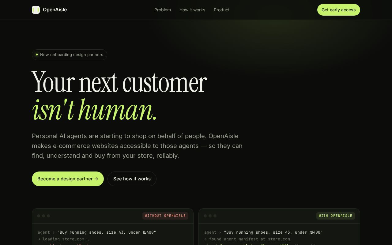 Preview of Openaisle