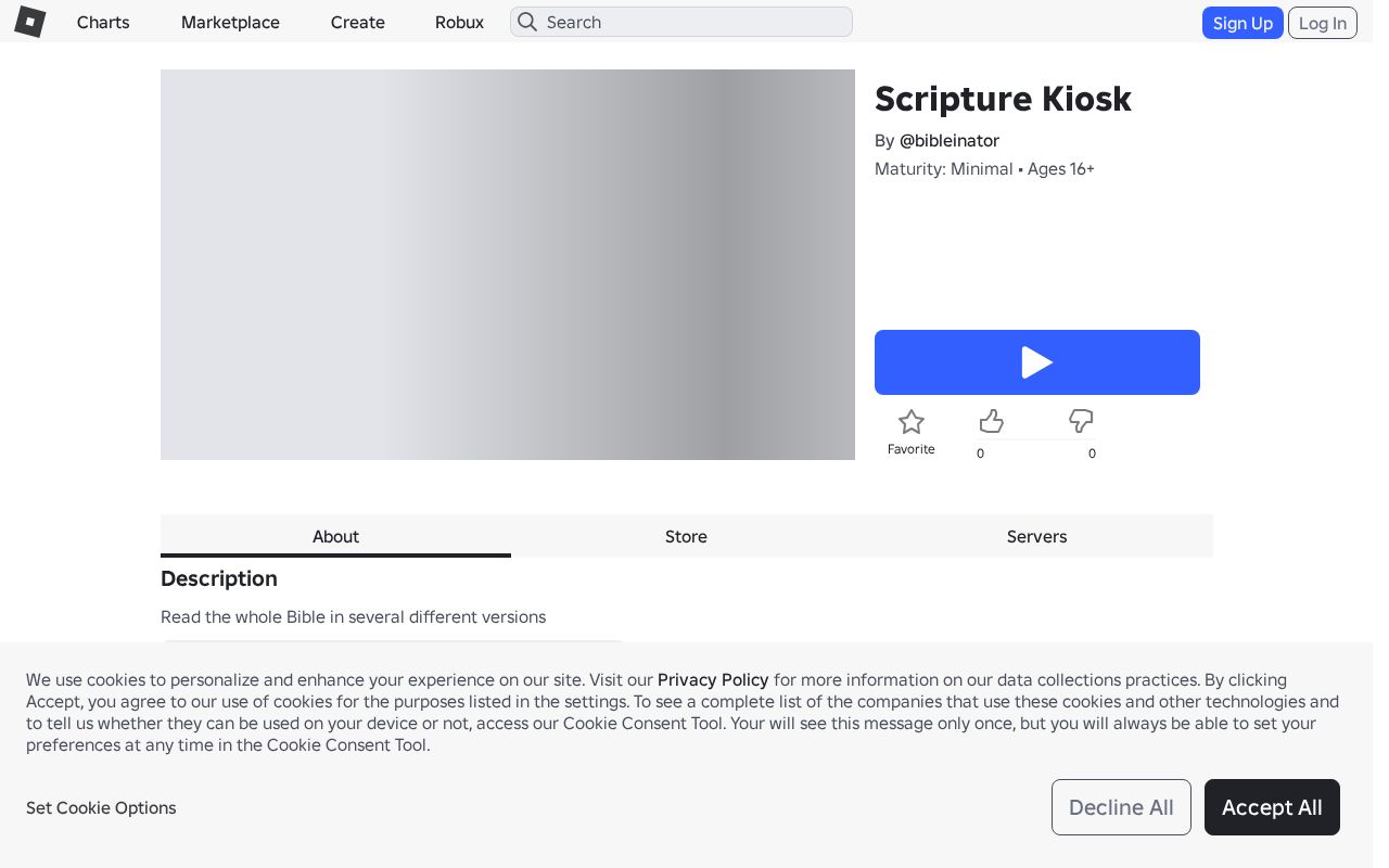 Preview of Yvp Roblox Scripture Example