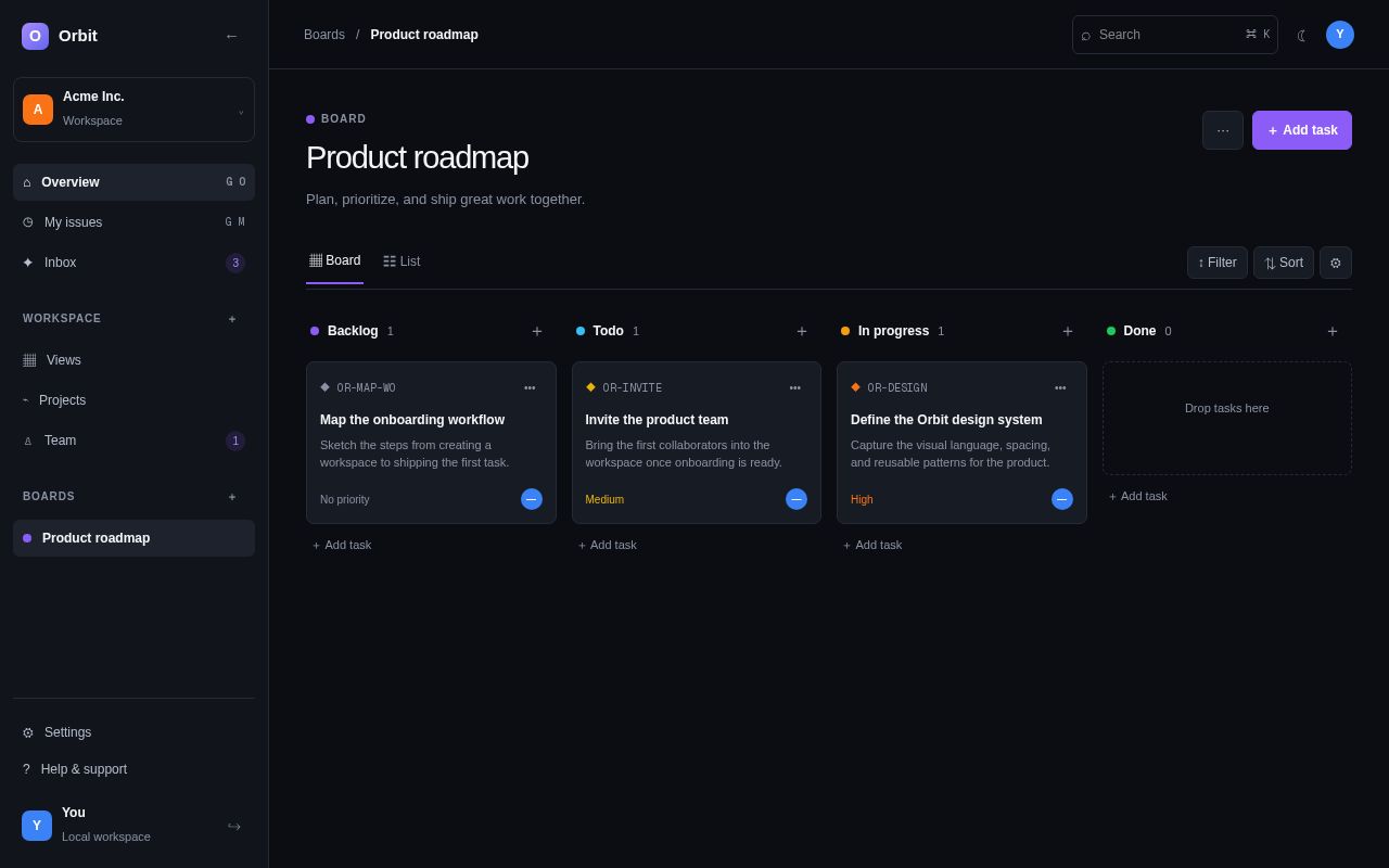 Preview of Orbit