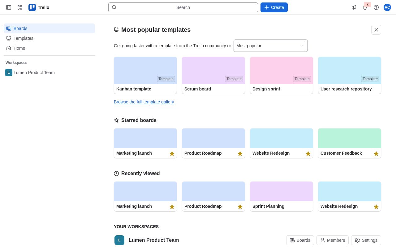 Preview of Trello Impact
