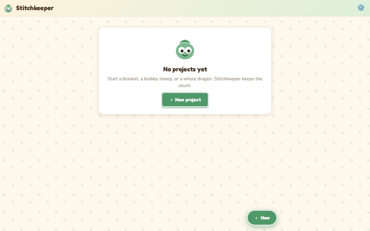 Preview of Creating something something to help jas and em track their crochet projects.