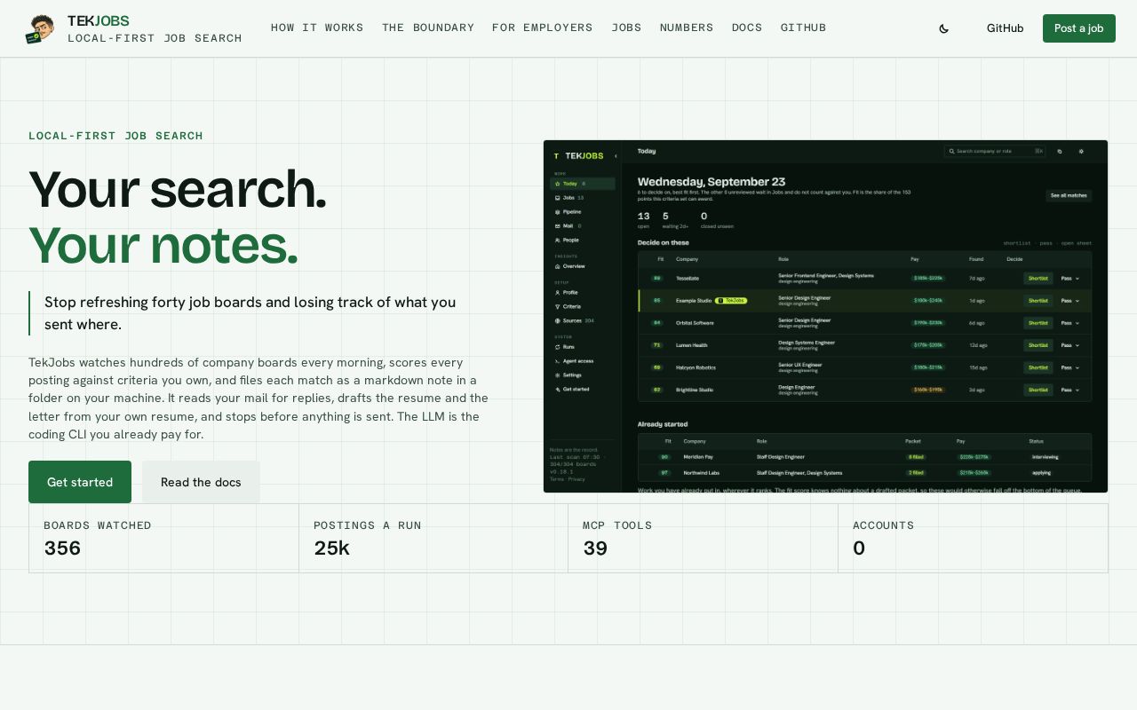 Preview of Tekjobs