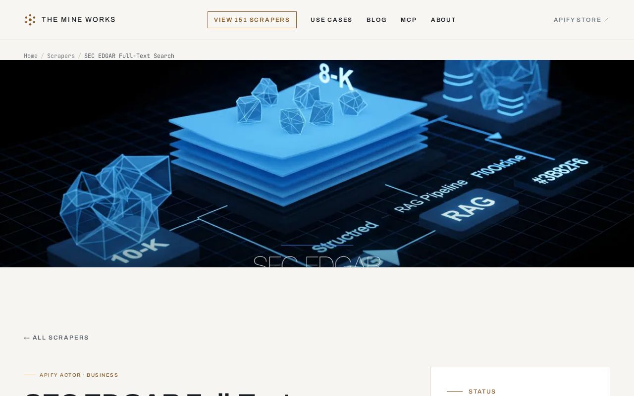 Preview of Sec Edgar Full Text Search Api