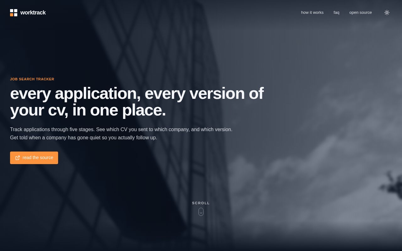 Preview of Worktrack