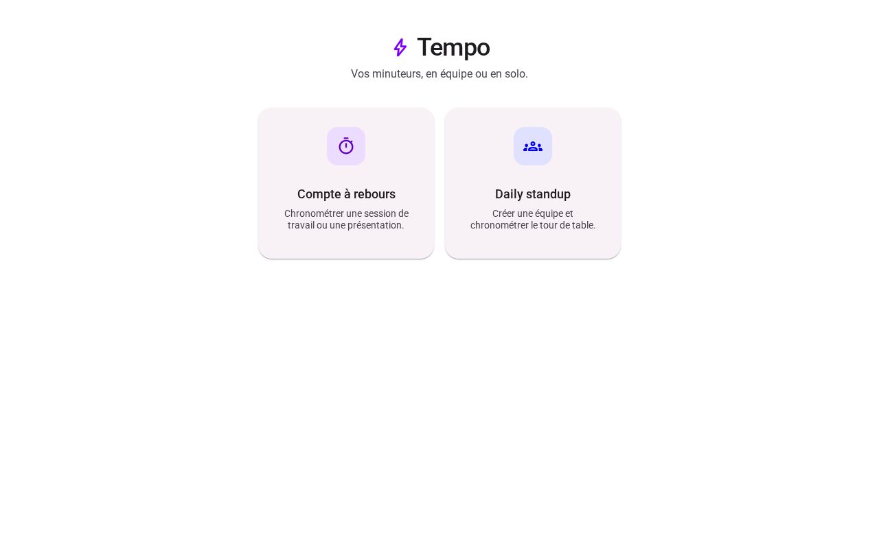 Preview of Une application simple pour une gestion simple du temps