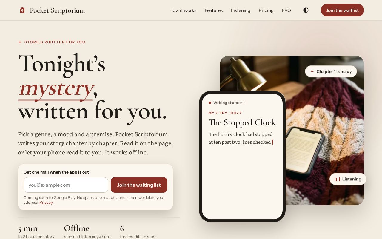 Preview of Pocket Scriptorium