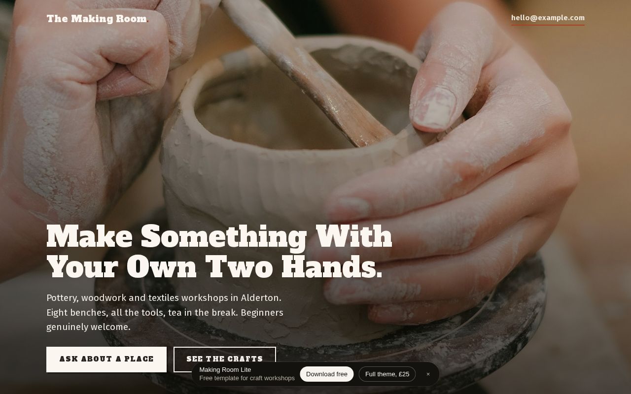 Preview of Makingroom Lite