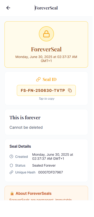 Preview of Forever Chain