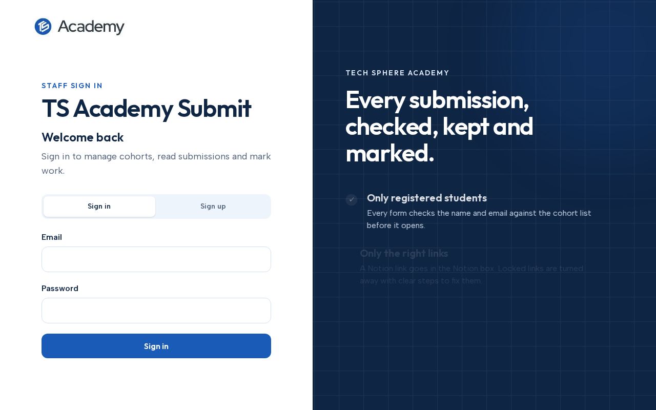Preview of TSACADEMYFORM