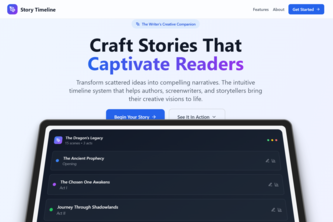 Preview of Story Timeline