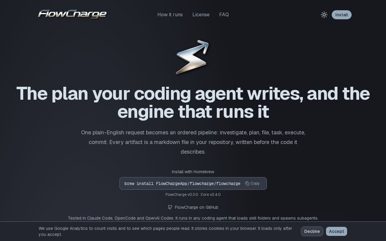 Preview of Flowcharge Core