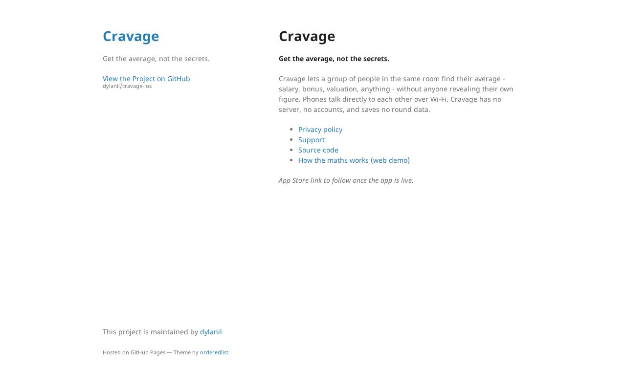 Preview of Cravage Ios