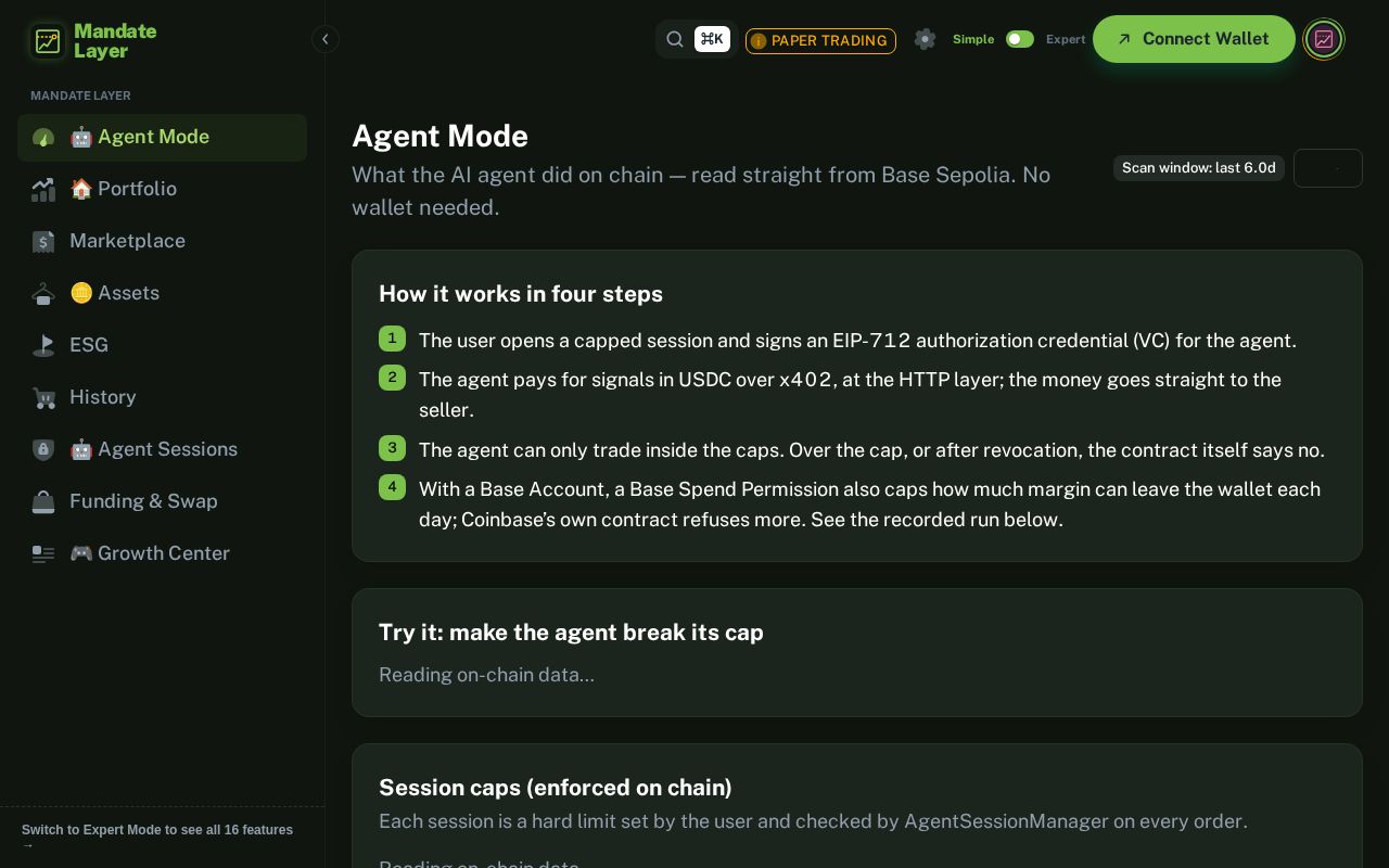 Preview of Mandate Layer