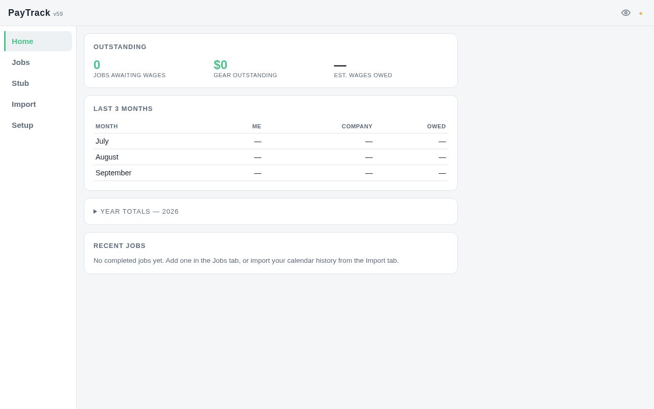 Preview of Freelance job & payment tracker PWA