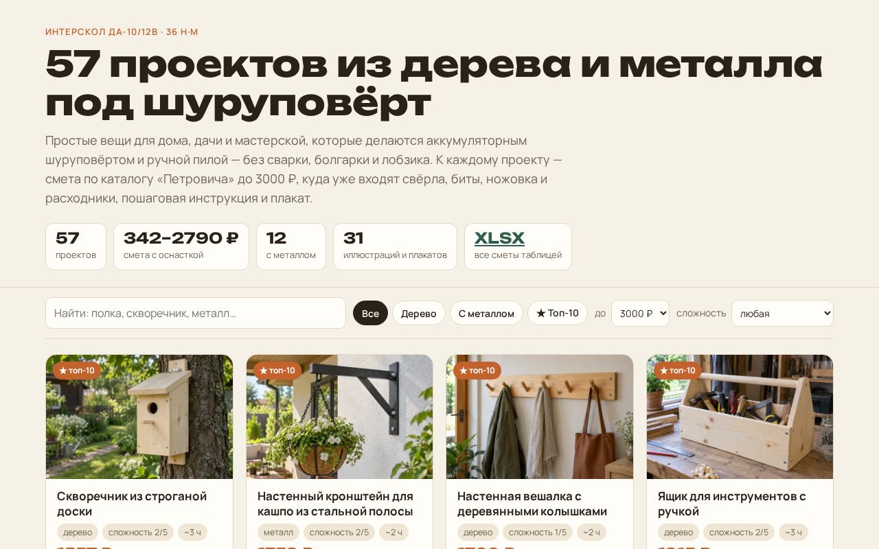 Preview of Minimax Diy Projects