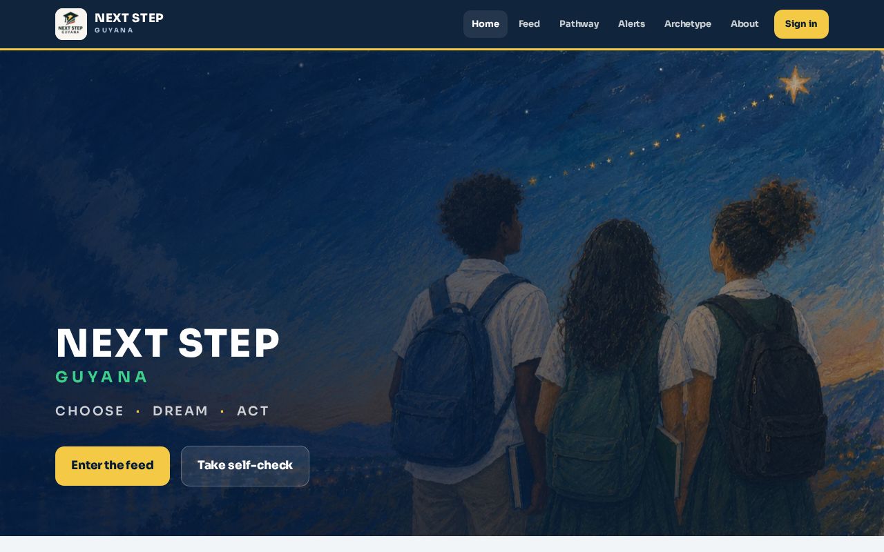 Preview of Next Step Guyana share preview